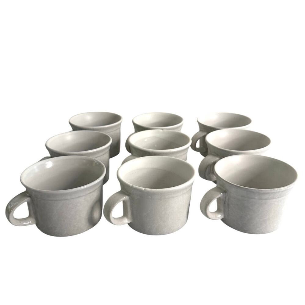 Bennington Potters Vermont set of 9 mugs (1026 d)